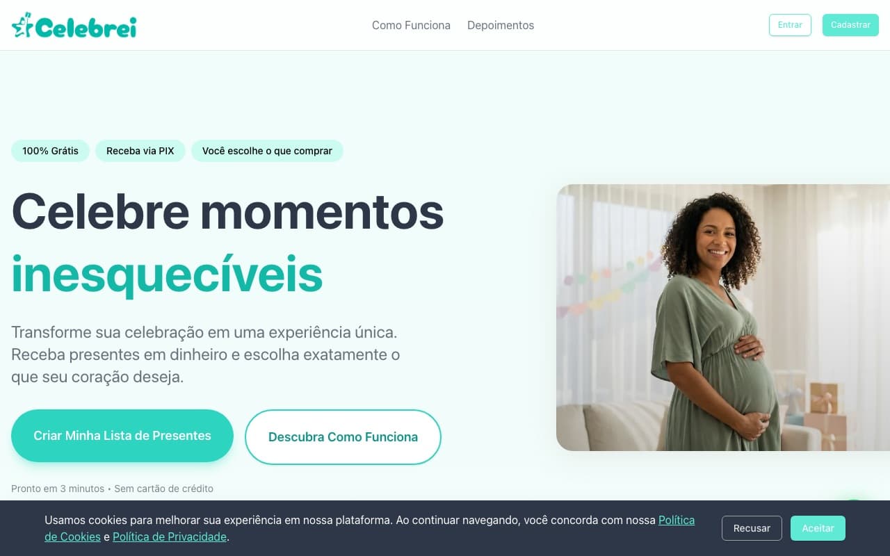 Celebrei project screenshot 1