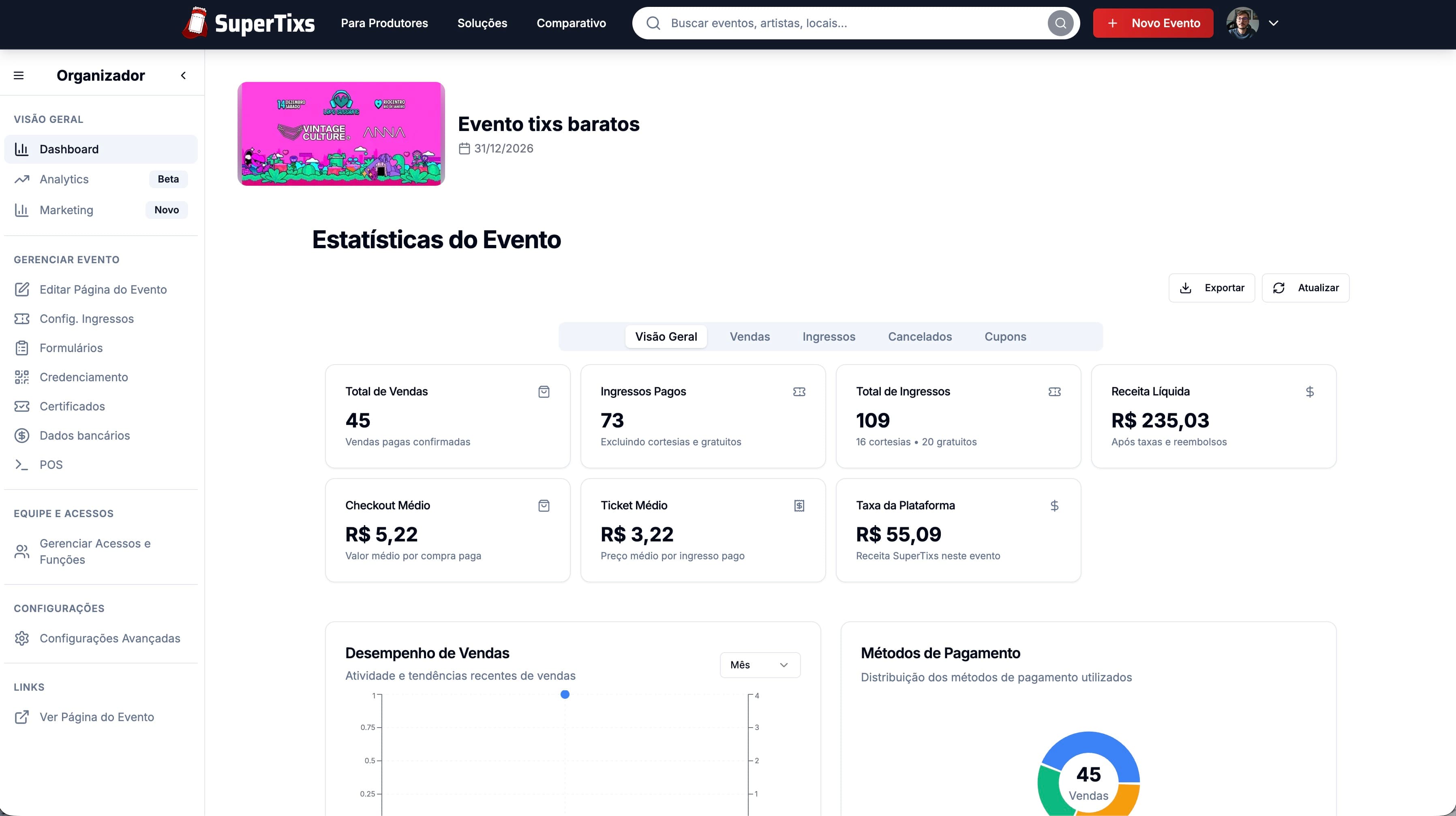 SuperTixs project screenshot 3